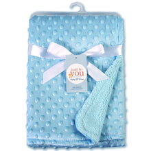 Load image into Gallery viewer, Baby Blanket &amp; Swaddling Newborn Thermal Soft Fleece Blanket Solid Bedding Set Cotton Quilt
