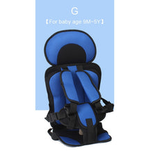 Load image into Gallery viewer, Newest Design Safety Mat Children Seat Convenient to Carry Sitting Pillow Baby Protection Sitting Cushion Travel Booster Chair
