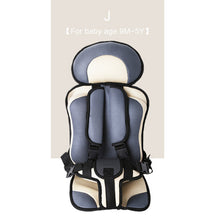 Load image into Gallery viewer, Newest Design Safety Mat Children Seat Convenient to Carry Sitting Pillow Baby Protection Sitting Cushion Travel Booster Chair