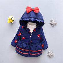 Load image into Gallery viewer, LZH Baby Girls Jacket 2019 Autumn Winter Jacket For Girls Coat Kids Warm Hooded Outerwear Coat For Girls Clothes Children Jacket