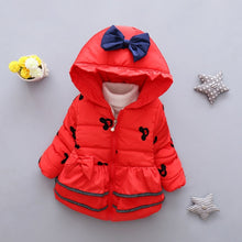 Load image into Gallery viewer, LZH Baby Girls Jacket 2019 Autumn Winter Jacket For Girls Coat Kids Warm Hooded Outerwear Coat For Girls Clothes Children Jacket