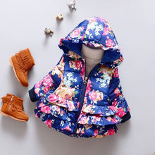 Load image into Gallery viewer, LZH Baby Girls Jacket 2019 Autumn Winter Jacket For Girls Coat Kids Warm Hooded Outerwear Coat For Girls Clothes Children Jacket