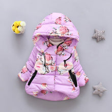 Load image into Gallery viewer, LZH Baby Girls Jacket 2019 Autumn Winter Jacket For Girls Coat Kids Warm Hooded Outerwear Coat For Girls Clothes Children Jacket