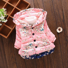 Load image into Gallery viewer, LZH Baby Girls Jacket 2019 Autumn Winter Jacket For Girls Coat Kids Warm Hooded Outerwear Coat For Girls Clothes Children Jacket