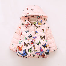 Load image into Gallery viewer, LZH Baby Girls Jacket 2019 Autumn Winter Jacket For Girls Coat Kids Warm Hooded Outerwear Coat For Girls Clothes Children Jacket