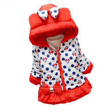 Load image into Gallery viewer, LZH Baby Girls Jacket 2019 Autumn Winter Jacket For Girls Coat Kids Warm Hooded Outerwear Coat For Girls Clothes Children Jacket
