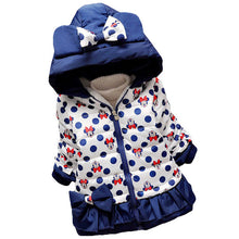 Load image into Gallery viewer, LZH Baby Girls Jacket 2019 Autumn Winter Jacket For Girls Coat Kids Warm Hooded Outerwear Coat For Girls Clothes Children Jacket