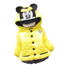 Load image into Gallery viewer, LZH Baby Girls Jacket 2019 Autumn Winter Jacket For Girls Coat Kids Warm Hooded Outerwear Coat For Girls Clothes Children Jacket