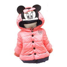 Load image into Gallery viewer, LZH Baby Girls Jacket 2019 Autumn Winter Jacket For Girls Coat Kids Warm Hooded Outerwear Coat For Girls Clothes Children Jacket