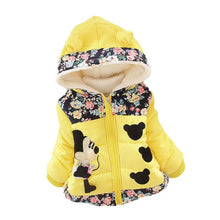 Load image into Gallery viewer, LZH Baby Girls Jacket 2019 Autumn Winter Jacket For Girls Coat Kids Warm Hooded Outerwear Coat For Girls Clothes Children Jacket