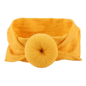 Baby Headband Newborn Girl Headbands Infant Turban Toddler Hair Accessories Nylon Cotton Headwrap Hair Band Cute Kwaii Soft 2019