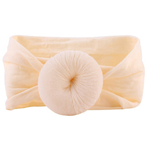 Baby Headband Newborn Girl Headbands Infant Turban Toddler Hair Accessories Nylon Cotton Headwrap Hair Band Cute Kwaii Soft 2019