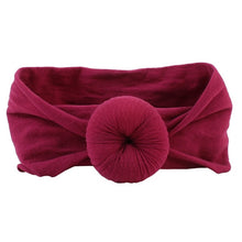 Load image into Gallery viewer, Baby Headband Newborn Girl Headbands Infant Turban Toddler Hair Accessories Nylon Cotton Headwrap Hair Band Cute Kwaii Soft 2019