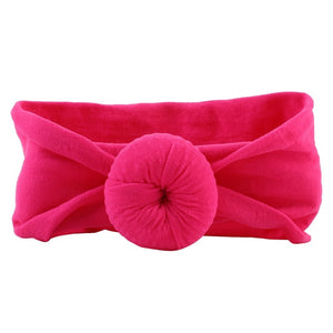 Baby Headband Newborn Girl Headbands Infant Turban Toddler Hair Accessories Nylon Cotton Headwrap Hair Band Cute Kwaii Soft 2019