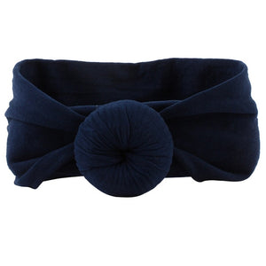 Baby Headband Newborn Girl Headbands Infant Turban Toddler Hair Accessories Nylon Cotton Headwrap Hair Band Cute Kwaii Soft 2019
